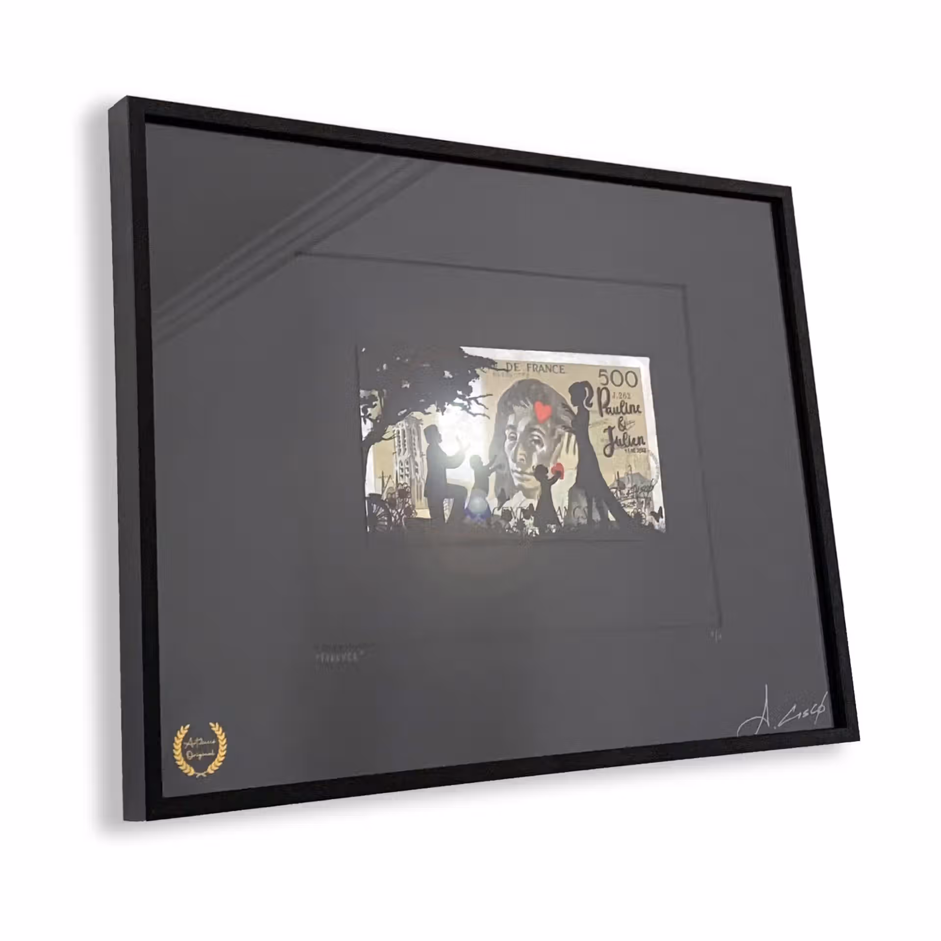 ☆ CADEAU UNIQUE☆ CADRE PREMIUM NOIR MAT – Image 5